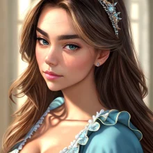 ai cute princess 1