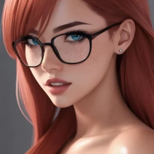 ai hot redhead