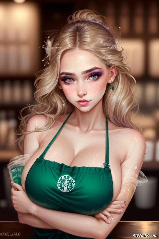 Sexy Waiter at Starbucks