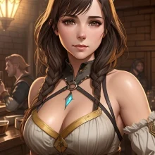 ai warrior female