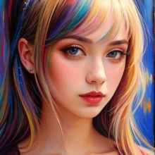 Painting Hair