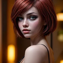 Glamour Redhead