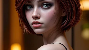 Glamour Redhead