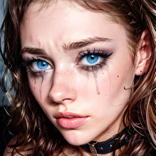 Makeup after Cry