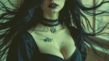 Gothic Busty Girl 1