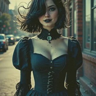 Gothic Busty Girl 2