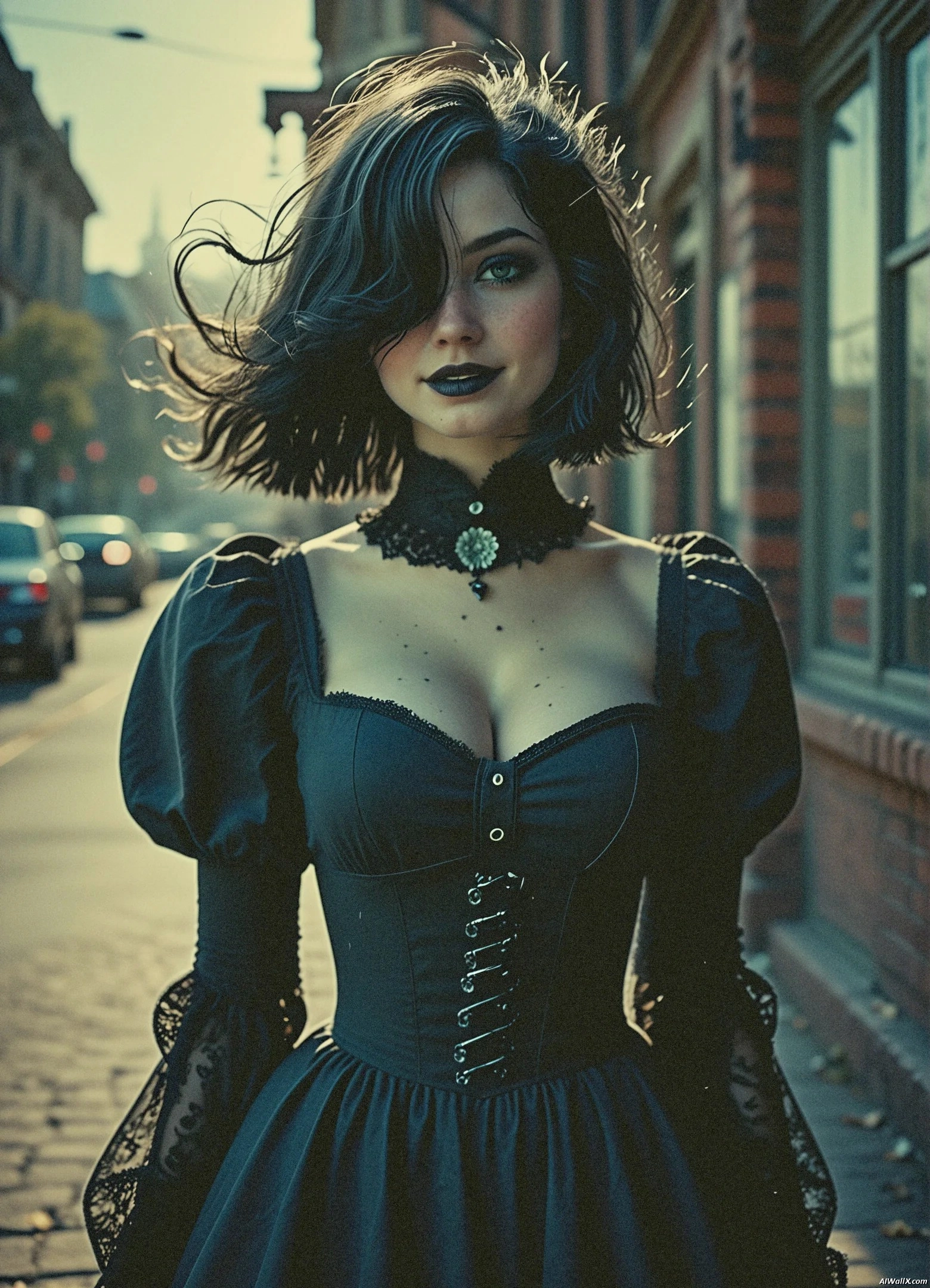 Gothic Busty Girl #2