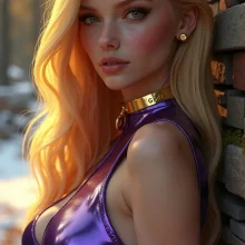 Hot Blonde in Pose