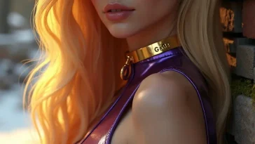 Hot Blonde in Pose